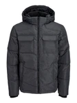 Jack & Jones Steppjacke JJMASON PUFFER JACKET SN Dunkelgrau/Grau/Schwarz/Dunkelblau