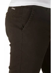 WOTEGA Chinohose Herren Slim Fit Khaki/Dunkelgrün