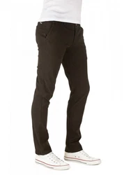 WOTEGA Chinohose Herren Slim Fit Khaki/Dunkelgrün