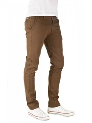 WOTEGA Chinohose Herren Slim Fit Khaki