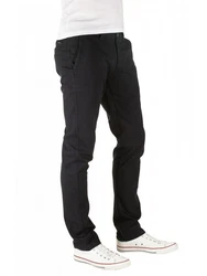 WOTEGA Chinohose Herren Slim Fit Schwarz/Dunkelblau/Beige