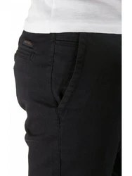 WOTEGA Chinohose Herren Slim Fit Schwarz/Dunkelblau/Beige