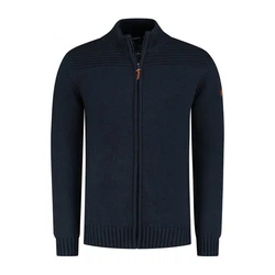 Travelin' Strickjacke Vest Raahe Men Navy
