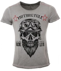 Key Largo Shirt MT BEARDED BIKER MT00203