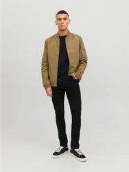 Jack & Jones Strickpullover JJEBASIC KNIT CREW NECK schwarz