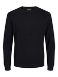 Jack & Jones Strickpullover JJEBASIC KNIT CREW NECK schwarz