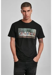 Mister Tee T-Shirt Schwarz/Lila/Weiß/Bordeaux