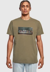 Mister Tee T-Shirt Khaki/Braun/Dunkelgrün/Beige