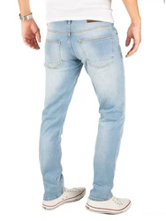 Yazubi Herren Jeans Edvin Slim Fit Hellblau/Blau
