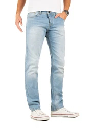 Yazubi Herren Jeans Edvin Slim Fit Hellblau/Blau