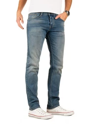 Yazubi Herren Jeans Edvin Slim Fit Blau/Sky Captain