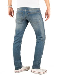 Yazubi Herren Jeans Edvin Slim Fit Blau/Sky Captain