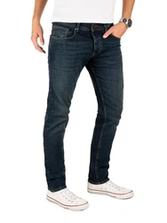 Yazubi Herren Jeans Edvin Slim Fit Dunkelblau/Hellblau/Blau