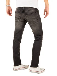 Yazubi Herren Jeans Edvin Slim Fit Dunkelgrau/Grau/Hellgrau/Khaki