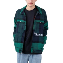 Canvasjacke x Pleasures Blackwatch Work Jacket