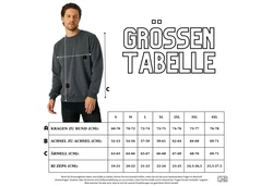 COMEOR Sweatshirt Herren Pullover bequeme Sweater Schwarz/Dunkelblau/Blau