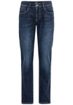 camel active Regular-fit-Jeans 5-Pkt Relaxed Fit Dunkelblau/Blau