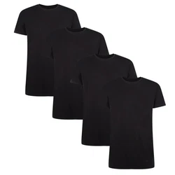 Bamboo Basics T-Shirt Damen KATE Schwarz