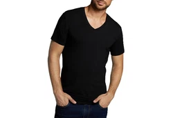 Bamboo Basics T-Shirt Damen T-Shirt KATE Schwarz