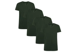 Bamboo Basics T-Shirt Damen T-Shirt KATE Dunkelgrün/Grün
