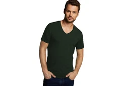 Bamboo Basics T-Shirt Damen T-Shirt KATE Dunkelgrün/Grün
