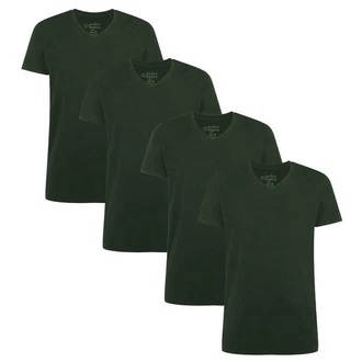 Bamboo Basics T-Shirt Damen T-Shirt KATE Dunkelgrün/Grün Bamboo Basics T-Shirt Damen T-Shirt KATE Dunkelgrün/Grün