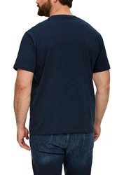 s.Oliver T-Shirt Silber/Dunkelblau/Grau/Blau/Braun
