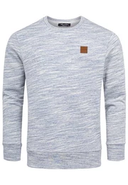 Sweatshirt DURHAM Sweatshirt mit Rundhalsausschnitt Herren Basic College Sweatjacke Pullover Hoodie