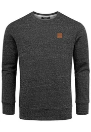 Sweatshirt DURHAM Sweatshirt mit Rundhalsausschnitt Herren Basic College Sweatjacke Pullover Hoodie