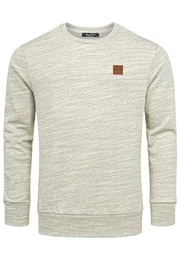 Sweatshirt DURHAM Sweatshirt mit Rundhalsausschnitt Herren Basic College Sweatjacke Pullover Hoodie