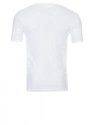 Yazubi Rundhalsshirt Basic Crew Neck Tee Weiß/Creme