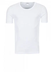 Yazubi Rundhalsshirt Basic Crew Neck Tee Weiß/Creme