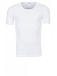 Yazubi Rundhalsshirt Basic Crew Neck Tee Weiß/Creme