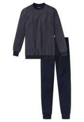 Schiesser Pyjama selected! premium inspiration Set (2 tlg) bergren/Dark Sapphire