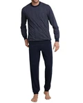 Schiesser Pyjama selected! premium inspiration Set (2 tlg) bergren/Dark Sapphire
