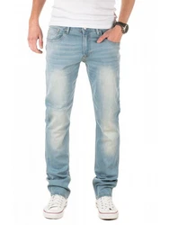Wotega Comfort-Fit Jeans Finn Hellblau