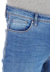DENIMFY Straight-Jeans Herren Jeanshose DFMiro Straight Fit Hellblau/Blau