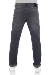 DENIMFY Straight-Jeans Herren Jeanshose DFMiro Straight Fit Dunkelgrau/Hellgrau/Grau/Dunkelblau