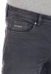 DENIMFY Straight-Jeans Herren Jeanshose DFMiro Straight Fit Dunkelgrau/Hellgrau/Grau/Dunkelblau