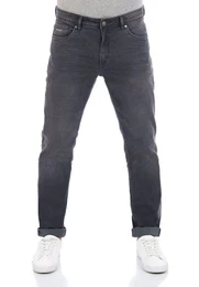 Straight-Jeans Herren Jeanshose DFMiro Straight Fit Jeanshose mit Stretch