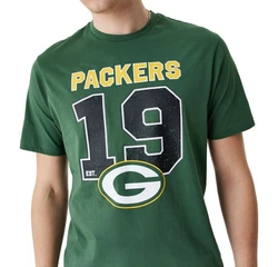 New Era T-Shirt NFL Grepac Wordmrk Dunkelgrün/Grün
