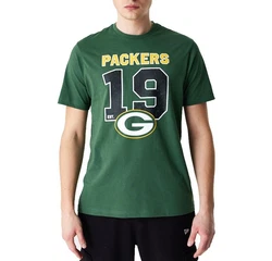 New Era T-Shirt NFL Grepac Wordmrk Dunkelgrün/Grün