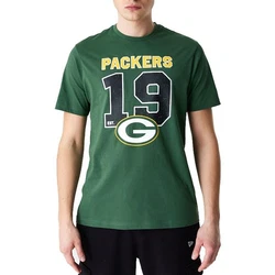 New Era T-Shirt NFL Grepac Wordmrk Dunkelgrün/Grün