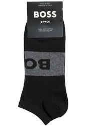 BOSS Businesssocken 2P AS Logo CC Schwarz