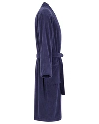 JOOP! Herren Bademantel Dunkelblau/Blau
