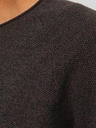 Jack & Jones Rundhalspullover JJEHILL KNIT CREW NECK NOOS 