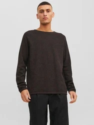 Jack & Jones Rundhalspullover JJEHILL KNIT CREW NECK NOOS 