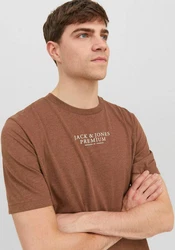 JACK & JONES T-Shirt JPRBLUArchie Braun/Orange