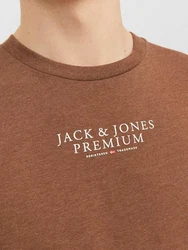 JACK & JONES T-Shirt JPRBLUArchie Braun/Orange