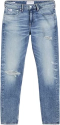 Calvin Klein Jeans Tapered-fit SLIM TAPER Blau/Hellblau